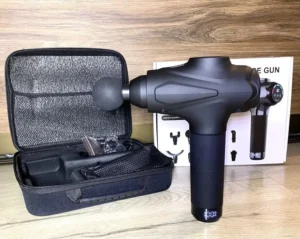 אקדח עיסוי מקצועי עם 10 ראשי עיסוי ו30 מהירויות לבחירה photo review