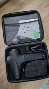 אקדח עיסוי מקצועי עם 10 ראשי עיסוי ו30 מהירויות לבחירה photo review