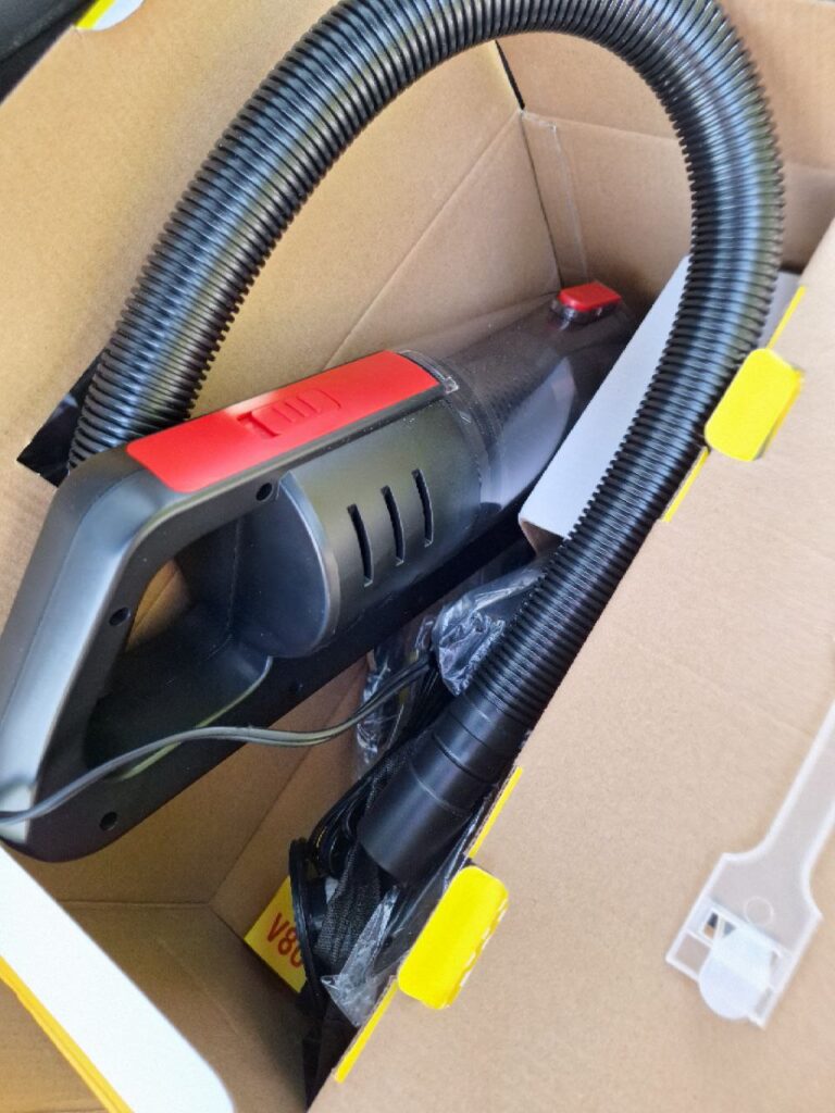 שואב אבק ידני נטען לרכב ולבית עם שאיבה עוצמתית לניקוי יבש ורטוב photo review