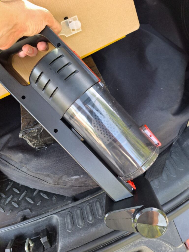 שואב אבק ידני נטען לרכב ולבית עם שאיבה עוצמתית לניקוי יבש ורטוב photo review