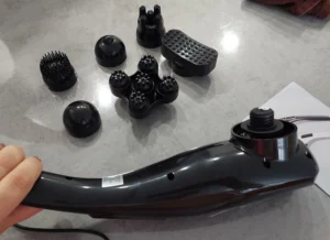 מכשיר מסאז' מקצועי ידני נטען לעיסוי עמוק ומרגיע לכל הגוף photo review