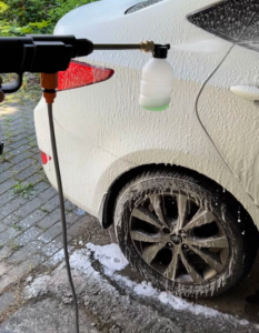 גרניק נייד ונטען מכונת שטיפה בלחץ ללא תלות במקור מים או חשמל photo review