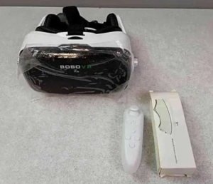 משקפי VR מציאות מדומה לטלפון עם אוזניות מובנות ושלט בלוטוס photo review