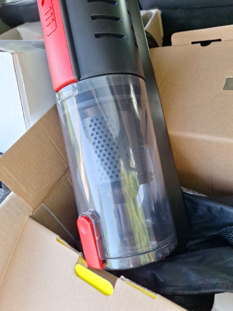 שואב אבק ידני נטען לרכב ולבית עם שאיבה עוצמתית לניקוי יבש ורטוב photo review