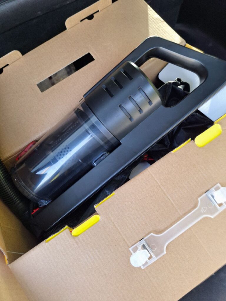 שואב אבק ידני נטען לרכב ולבית עם שאיבה עוצמתית לניקוי יבש ורטוב photo review