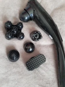 מכשיר מסאז' מקצועי ידני נטען לעיסוי עמוק ומרגיע לכל הגוף photo review