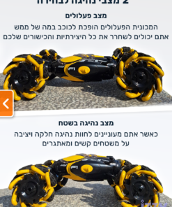 מכונית לילדים עם שלט
