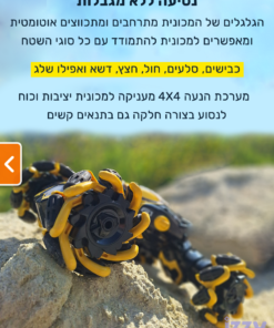 מכונית על שלט לילדים