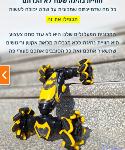 מכונית על שלט מקצועית